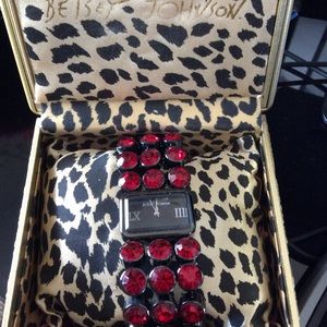Betsy Johnson Bling Watch